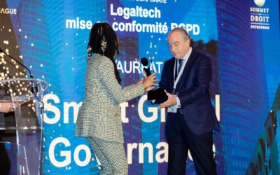 LegalTech GDPR compliance : Smart Global Gouvernance wins the Golden Trophy