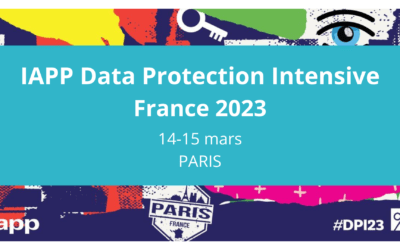 IAPP Data Protection Intensive du 14 au 15 mars 2023